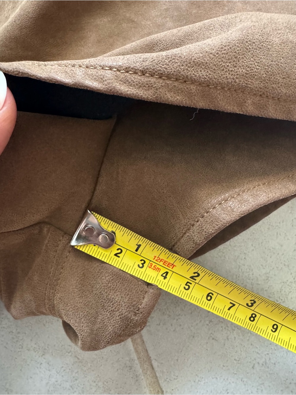 We The Free Brown Suede Circle Skirt - Picture 8 of 10